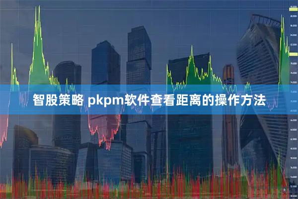 智股策略 pkpm软件查看距离的操作方法